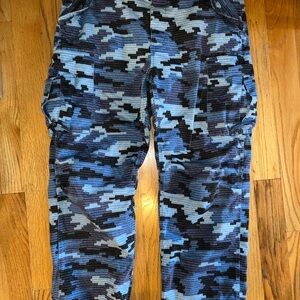 Supreme Blue Camouflage Pants